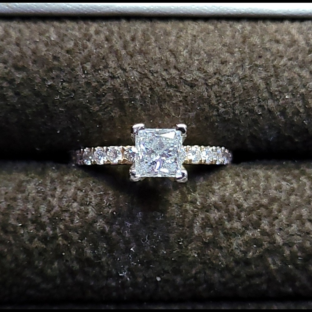Jared Diamond Gold Engagement Ring